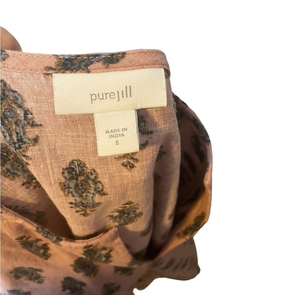 Pure Jill Folkloric Stamped Tunic Women’s Size S - Picture 6 of 8